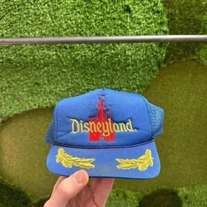 Vintage Disneyland Castle Spellout  SnapBack Hat